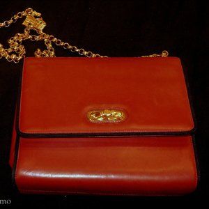 Salvatore Ferragamo women’s leather shoulder bag